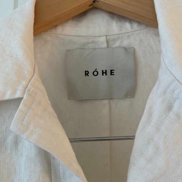 ROHE beaded and embroidered linen dress - Picture 6 of 6